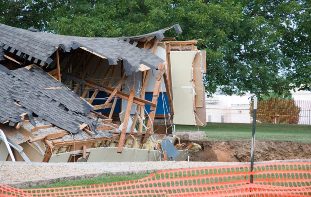 Sinkhole Property Damage Insurance Claim